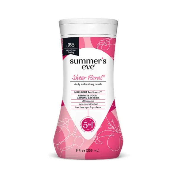 Summer’s Eve Cleansing Wash Sheer Floral
