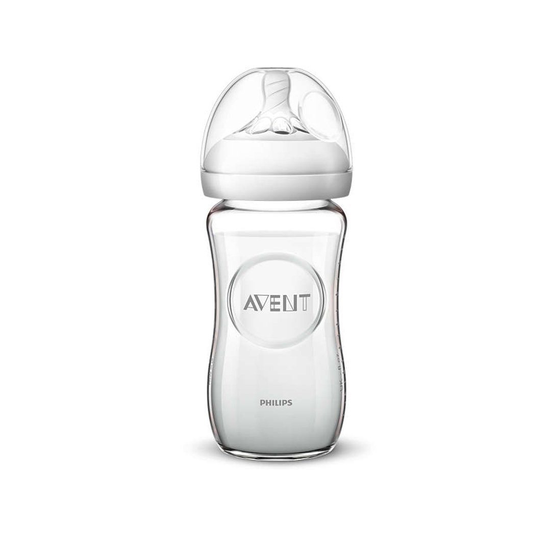 1-Carrousel-BIBERON-NATURAL-EN-VERRE-240-ML-SCF053-17-1.jpg AVENT BIBERON NATURAL EN VERRE 240 ML SCF053/17 – Image 1