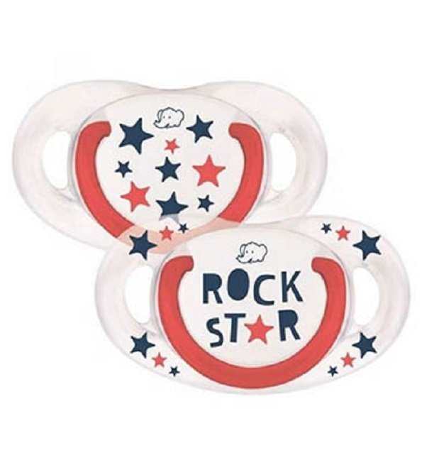 3220660282098.jpg BÉBÉ CONFORT SUCETTE NATURAL PHYSIO 6-18M REBEL RULE ROCK STARX2 – Image 1