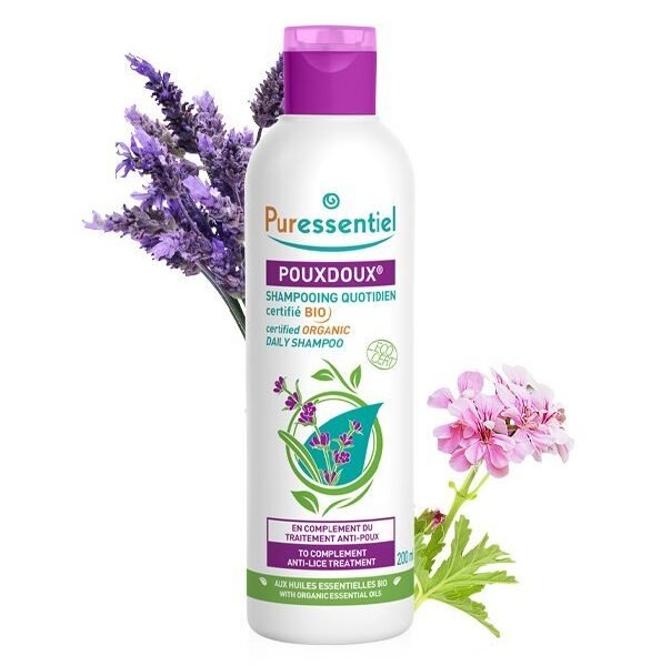PURESSENTIEL POUXDOUX SHAMPOING QUOTIDIEN BIO 200 ML
