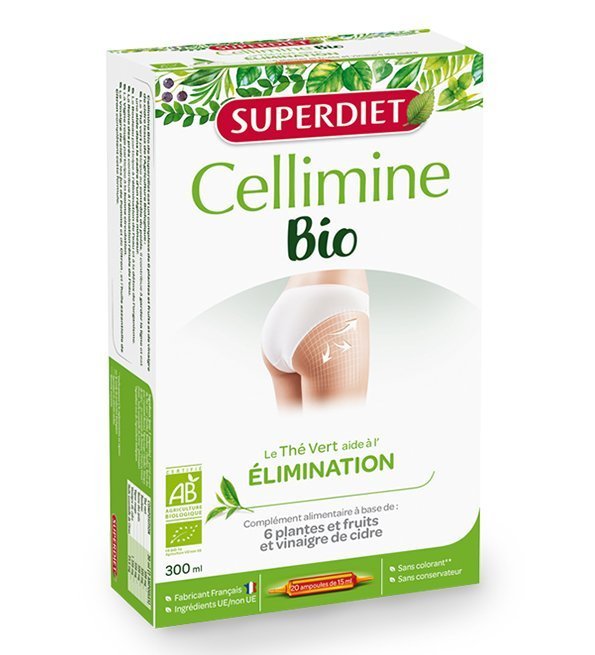 3428881122593-1.jpg Super Diet Cellimine Bio – 20 Ampoules x 15 ml – Image 1