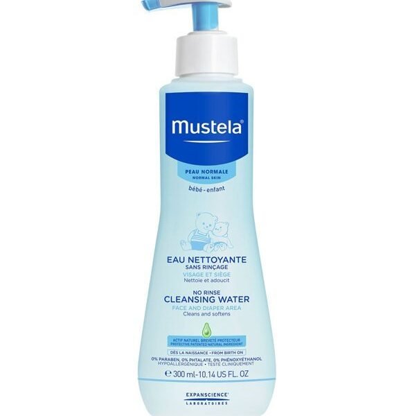 Mustela Eau Nettoyante Sans Rinçage – 300 ml