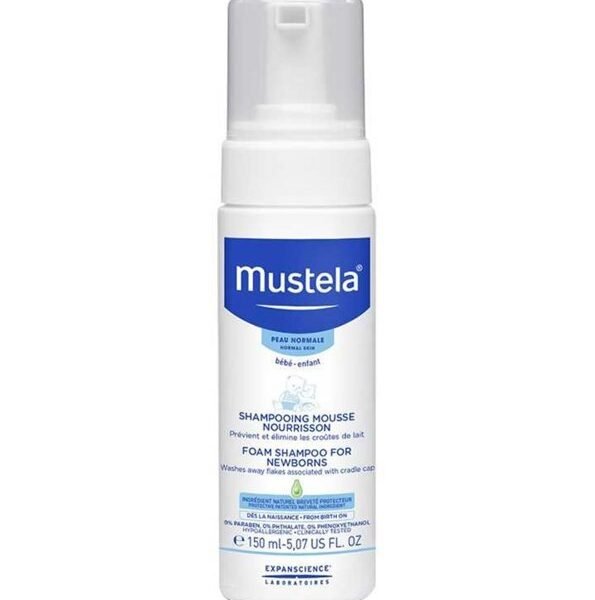 Mustela Shampoing Mousse Nourrisson – 150 ml