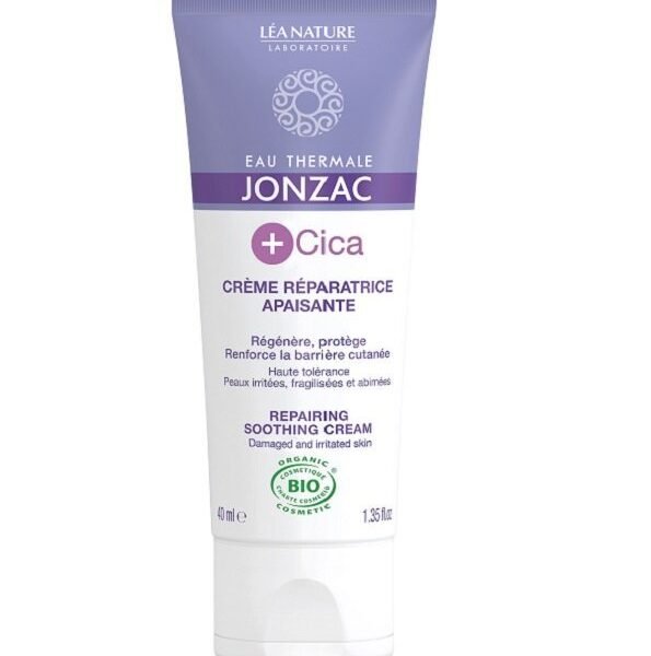 EAU THERMALE JONZAC +CICA CRÈME RÉPARATRICE APAISANTE 40 ml
