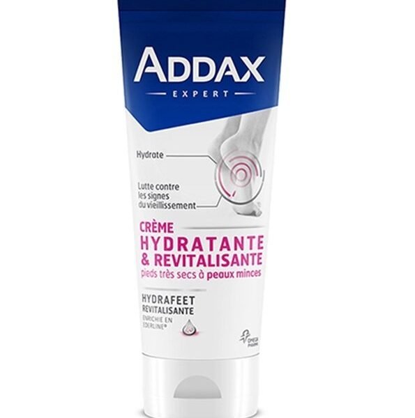 Addax Hydrafeet Crème hydratante et revitalisante – 100 ml