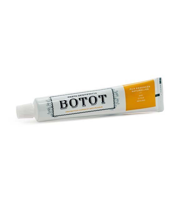 3596490004842-1.jpg BOTOT Dentifrice Jaune Anis Citrus Reglisse 75ml – Image 1