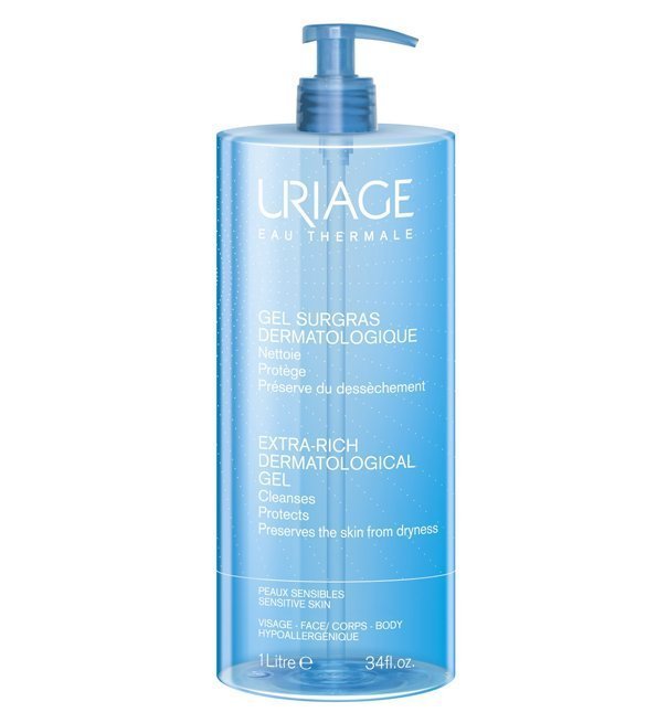 3661434002960-1.jpg Uriage Gel Surgras liquide dermatologique – 1 L – Image 1