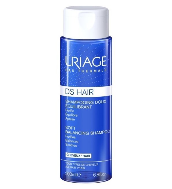 3661434007408-1.jpg Uriage – DS Hair – Shampooing Doux Équilibrant – 200ml – Image 1