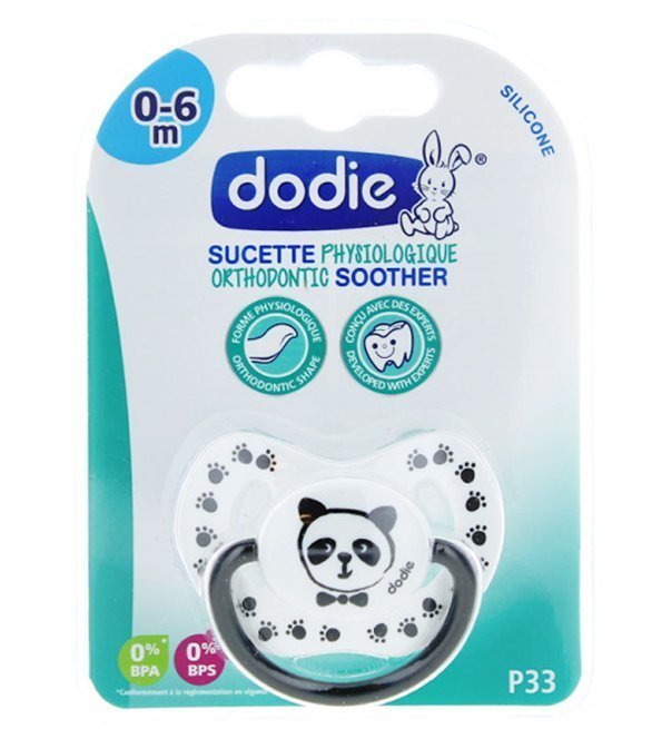 3700763502076.jpg Dodie – Sucette Physiologique Silicone (0-6 M) N°33 – Image 1