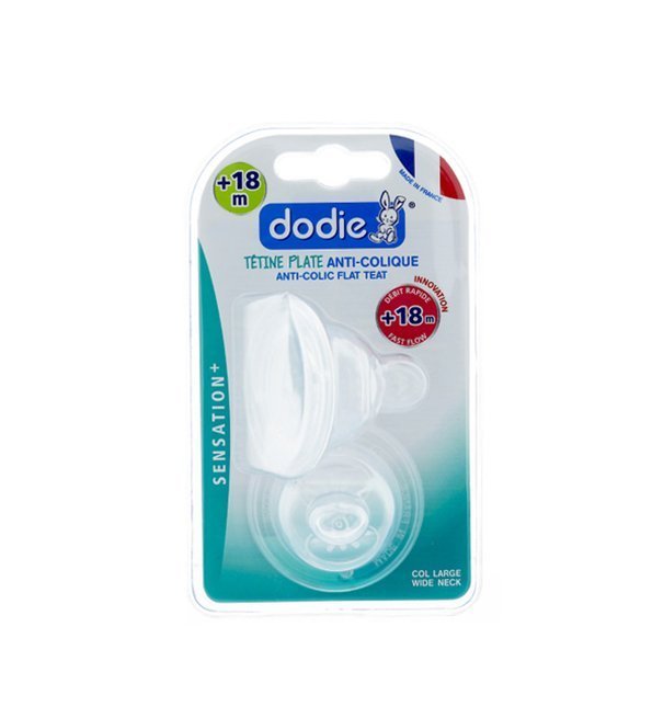 3700763502632.jpg DODIE TETINE PLATE SENSATION+ ANTI COLIQUE D5 +18M X2 – Image 1