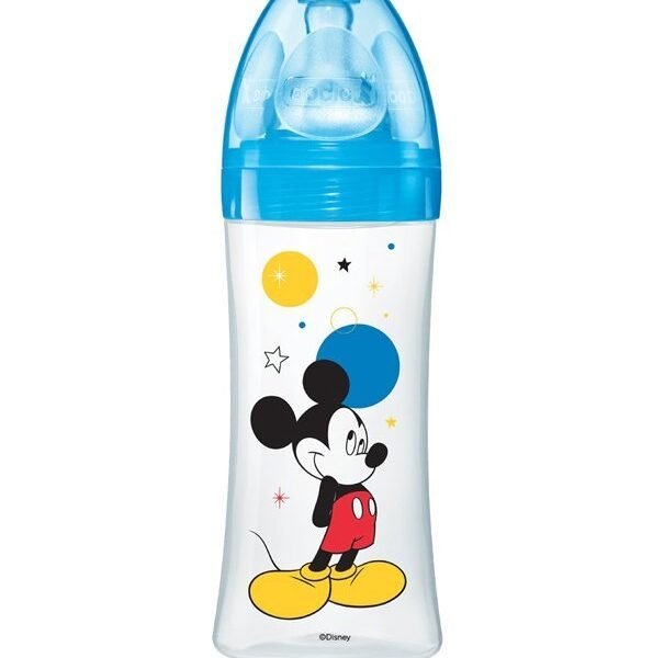 Dodie – Biberon Disney Baby Mickey Initiation+ Anti-colique débit 3 (6M +) – 330 ml