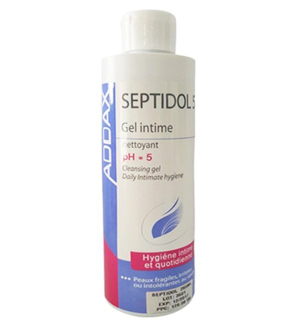 3760006110277-1.jpg Addax Septidol Gel intime ph5 – 250 ml – Image 1
