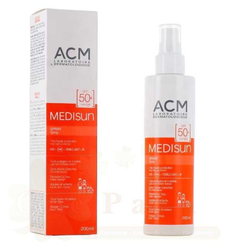 3760095253657-1.jpg Acm Medisun Spray Spf50+ 200ml – Image 1