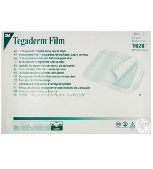 3m-tegaderm-film-pansement-transparent-15x20cm.jpg TEGADERM Pansement film Transparent avec Cadre 15 x 20 cm – Image 1