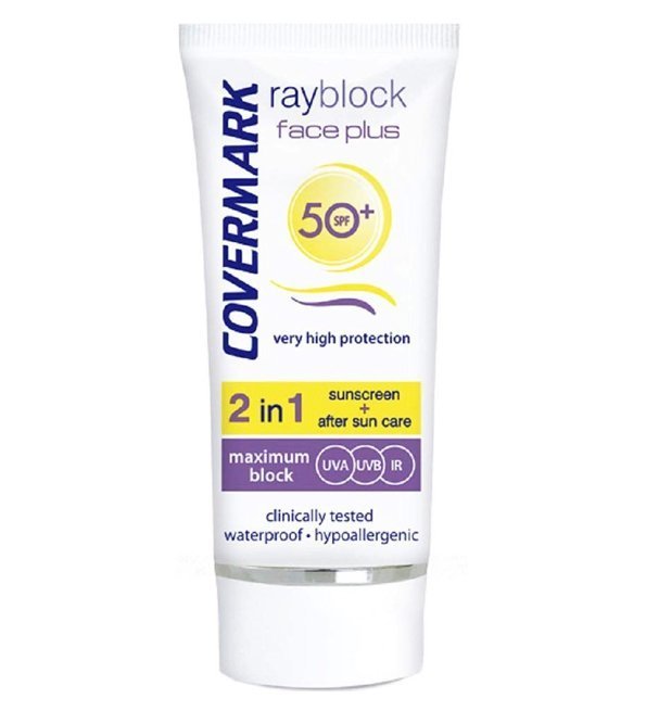 5201580141601-1.jpg Covermark rayblock face plus Visible normal spf50+ 50ml – Image 1