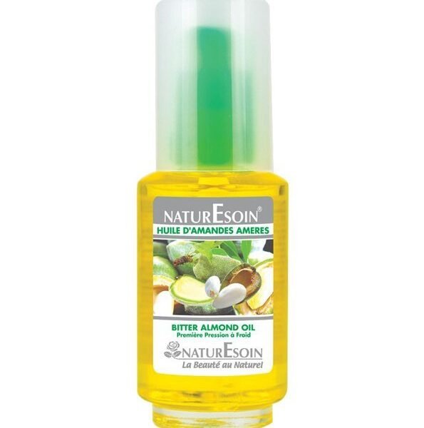 NaturEsoin Huile d&rsquo;Amandes Amères Vierge – 50 ml