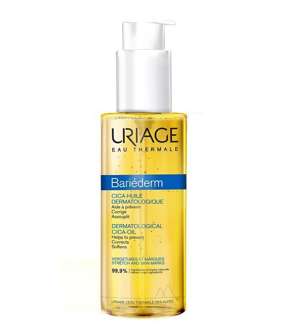 65160332_BARIEDERM-CICA-HUILE_105ml_FP-2.jpg URIAGE BARIÉDERM CICA-HUILE DERMATOLOGIQUE VERGETURES & MARQUES 100ml – Image 1