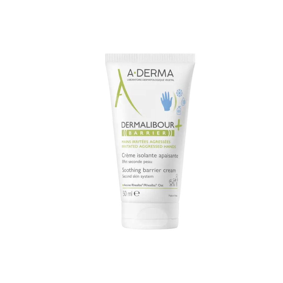 A-Derma-Dermalibour-Barrier-Creme-Mains-50ml.png A-Derma Dermalibour Barrier Creme Mains 50ml – Image 1