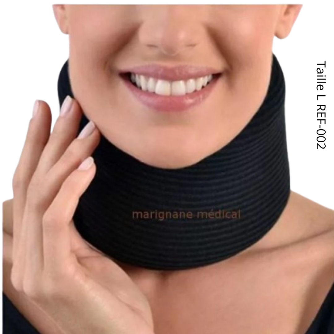 ANNAFIX-Collier-Cervical-Mousse-Noir-Taille-Large-REF-002.png ANNAFIX Collier Cervical Mousse Noir Taille Large REF-002 – Image 1