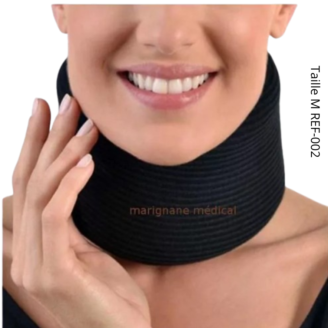 ANNAFIX-Collier-Cervical-Mousse-Noir-Taille-Medium-REF-002.png ANNAFIX Collier Cervical Mousse Noir Taille Medium REF-002 – Image 1