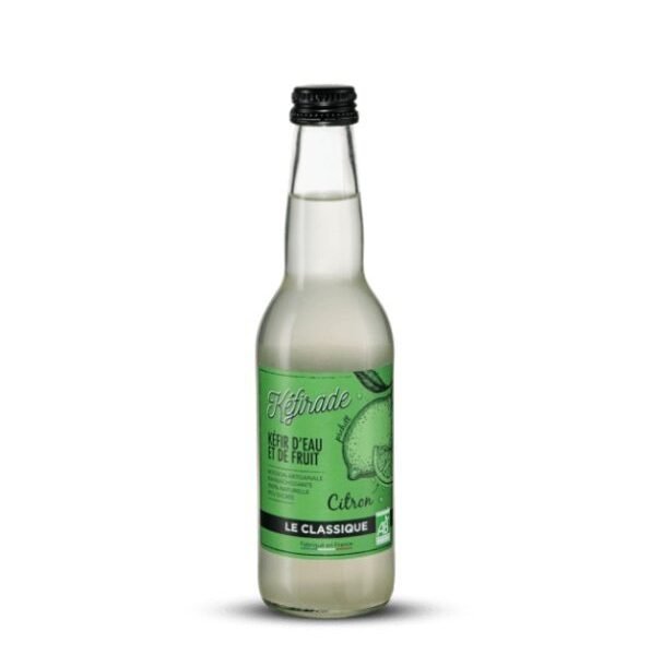 KEFIRADE KEFIR D&rsquo;EAU ET FRUIT CITRON 330ML