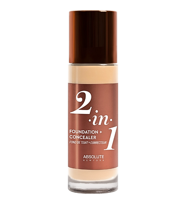 Absolute-2in1-Foundation-Concealer-Cool-Porcelain-35ml-1-1.png Absolute New York 2in1 Foundation & Concealer Cool Porcelain 35ml – Image 1
