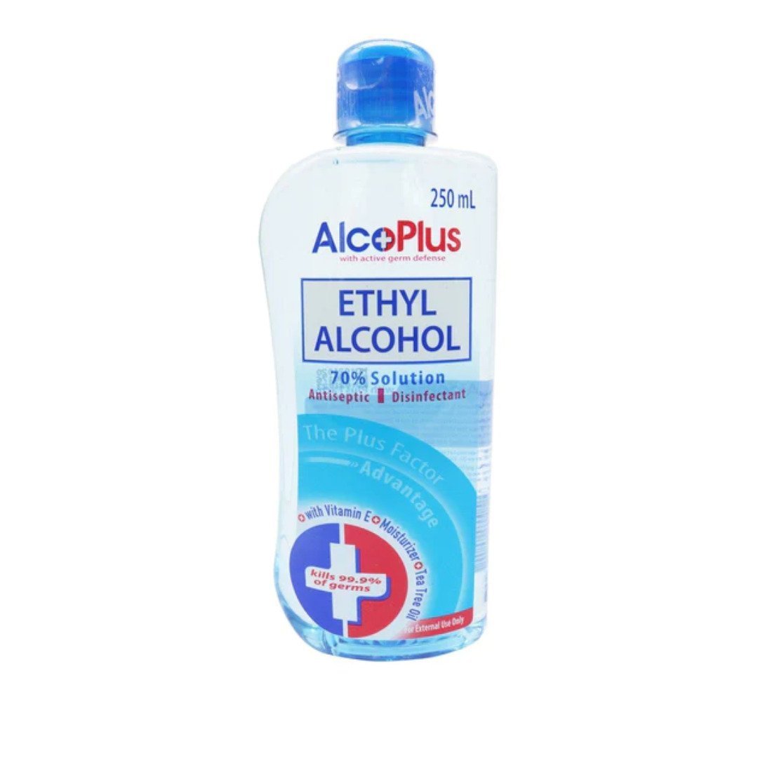 Alcoplus-alcool-ethylique-70-250ml.jpg Alcoplus Alcool Ethylique 70% 250ml – Image 1