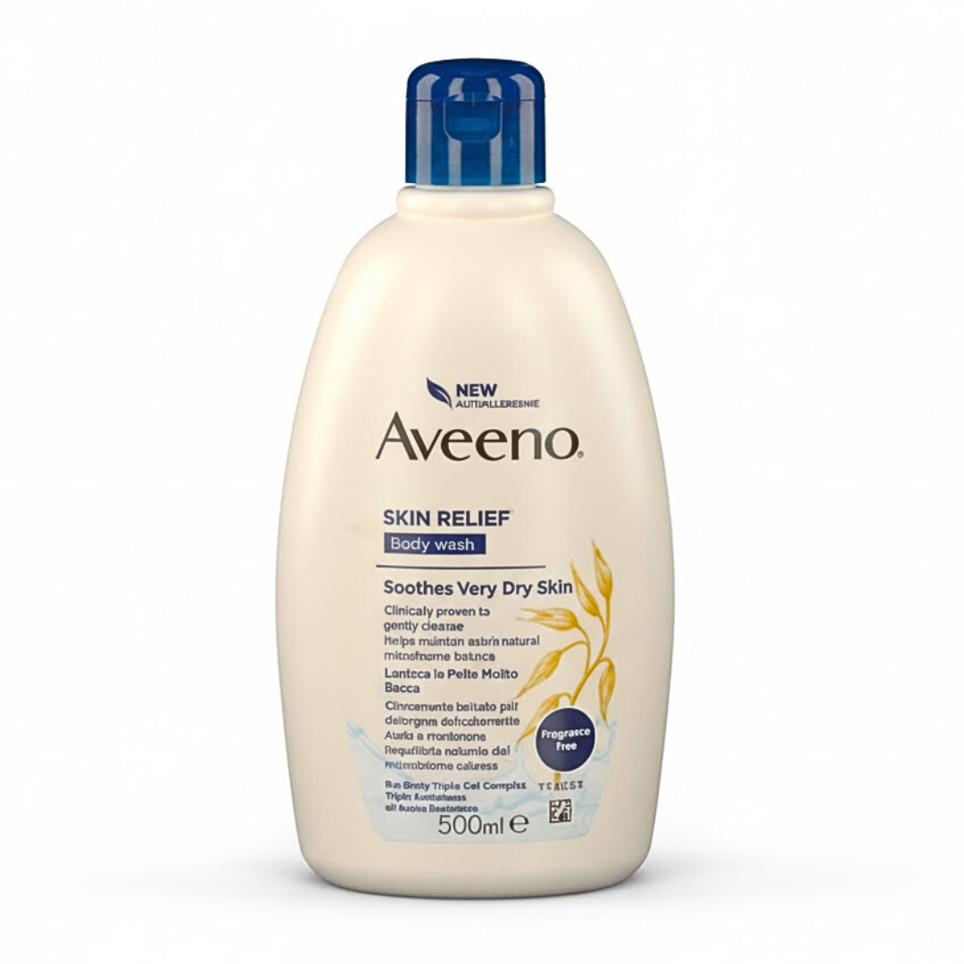 Aveeno-Skin-Relief-Body-Wash-500ml.png Aveeno Skin Relief Body Wash 500ml – Image 1