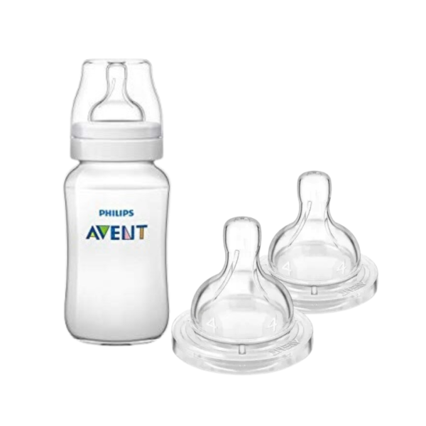 Avent Anti-colic Biberon 330ml Scf816/61+2 Tetine +6m scf634/27