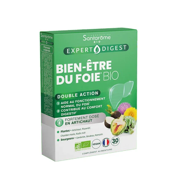 BIEN_ETRE_DU_FOIE_BIO-30.webp SANTAROME BIEN ETRE DU FOIE 30 GELULES – Image 1