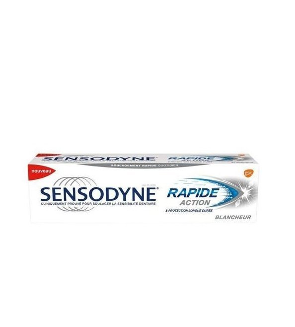 BL-1.jpg Sensodyne Dentifrice Rapide Blancheur 75 Ml – Image 1