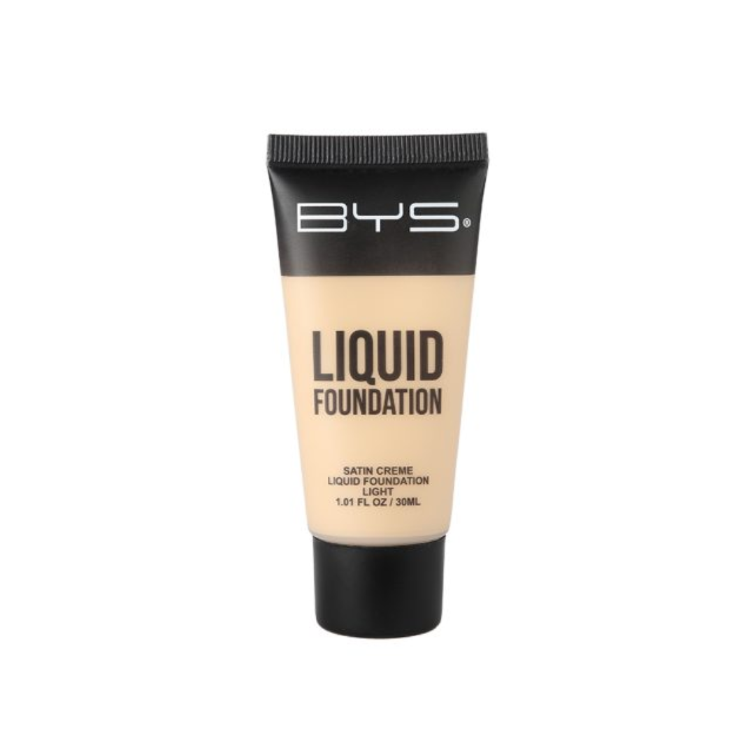 BYS-Liquid-Foundation-light-30ml.png BYS Liquid Foundation Tube Light 30ml – Image 1