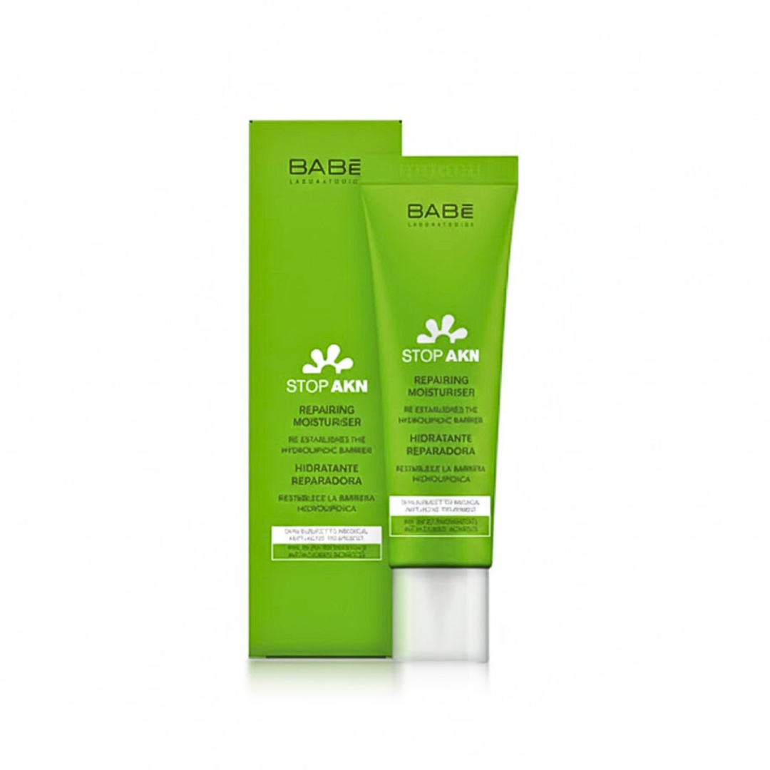 Babe-Stop-Akn-Repairing-Moisturiser-50ml.png Babe Stop Akn Repairing Moisturiser 50ml – Image 1