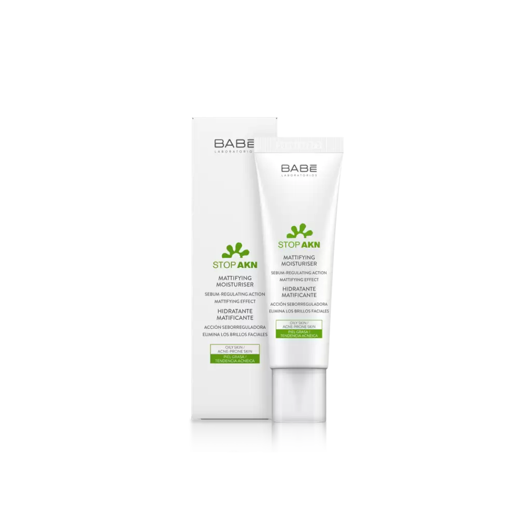 Babe-Stop-Akn-soin-matifiante-50ml-1.png Babe Stop Akn Soin Matifiante 50ml – Image 1