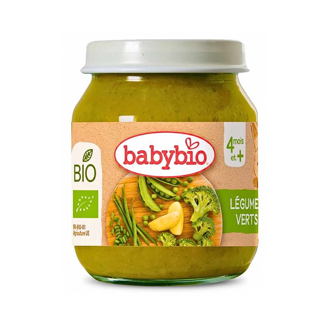Babybio-Petit-Pot-Legumes-Verts-130g.png Babybio Petit Pot Legumes Verts 130g – Image 1