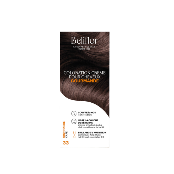 Beliflor Coloration N°33 Gourmande Cafe