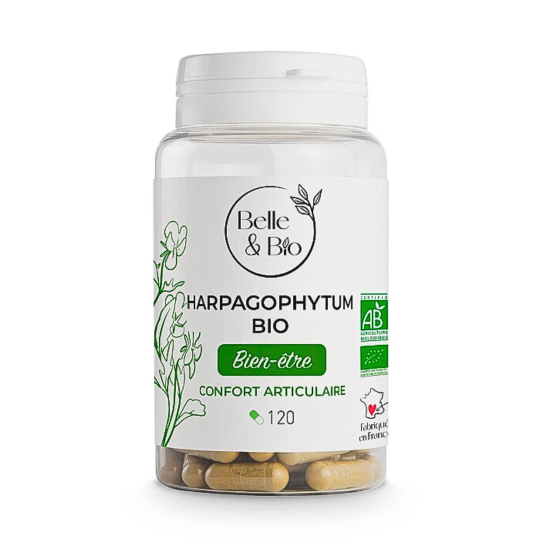 Belle-Bio-Harpagophytum-120-Gelules.png Belle & Bio Harpagophytum 120 Gelules – Image 1