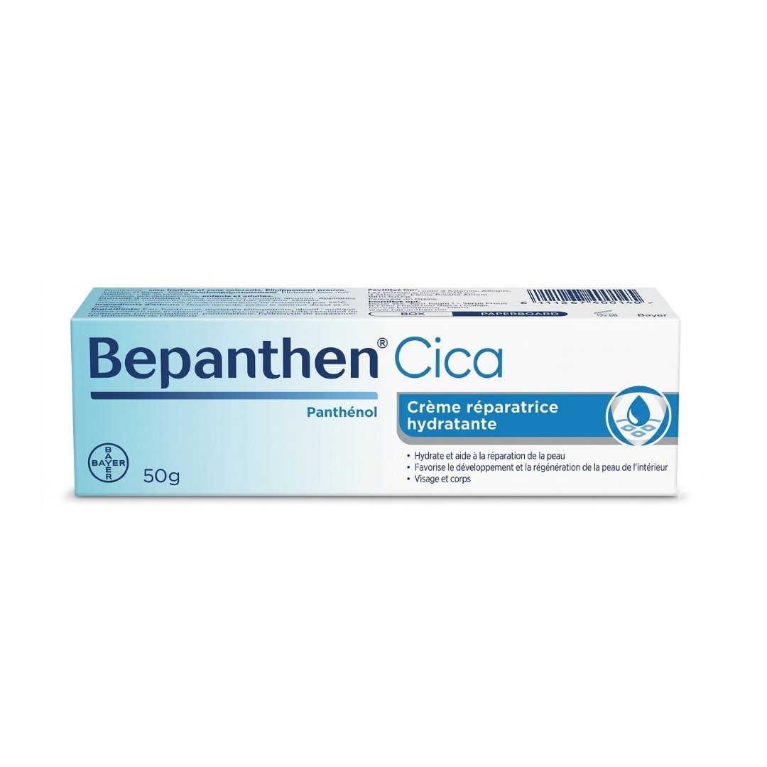 Bepanthen-Cica-50g.jpg Bepanthen Cica Crème Reparatrice Hydratante 50g – Image 1