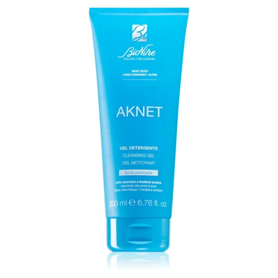 Bionike-Aknet-gel-nettoyant-200ml-1.jpg Bionike Aknet Gel Nettoyant 200ml – Image 1