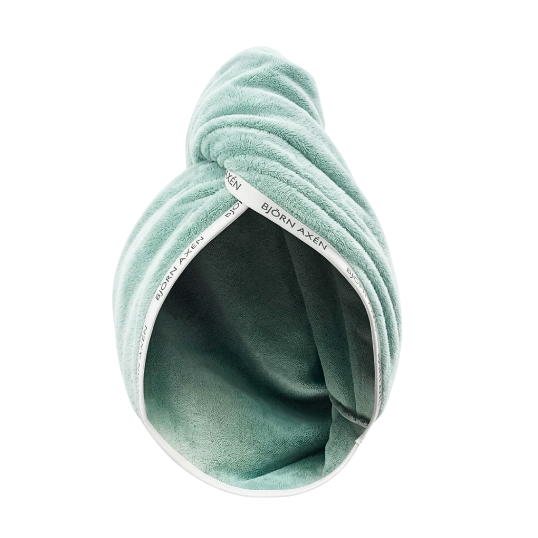 Bjorn-Axen-Serviette-Turban-Pour-Cheveux-Verte.png Bjorn Axen Serviette Turban Pour Cheveux Verte – Image 1