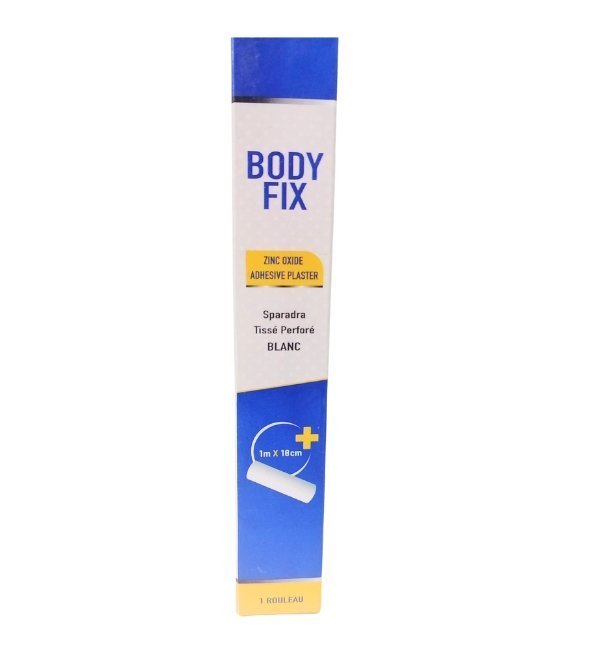 Body-Fix-Sparadrap-Perfore-1x18cm-Blanc-1.jpg Body Fix Sparadrap Perfore 1x18cm Blanc – Image 1