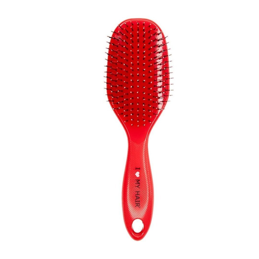 Brosse-a-cheveux-spider-classic-L-rouge.jpg Brosse a Cheveux Spider Classic Rouge – L – I Love My Hair 1502 – Image 1