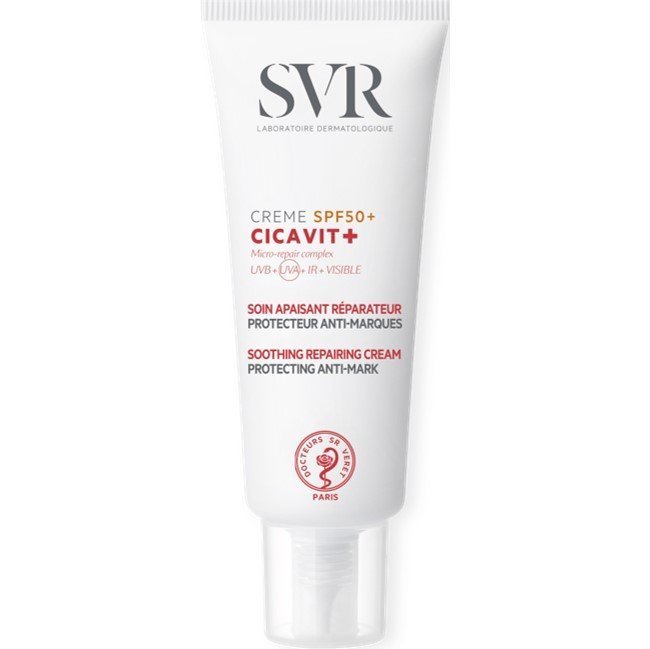 CICAVIT_CREME-SPF50_40ML.png.jpg SVR CICAVIT+ Crème SPF50+ – Image 1