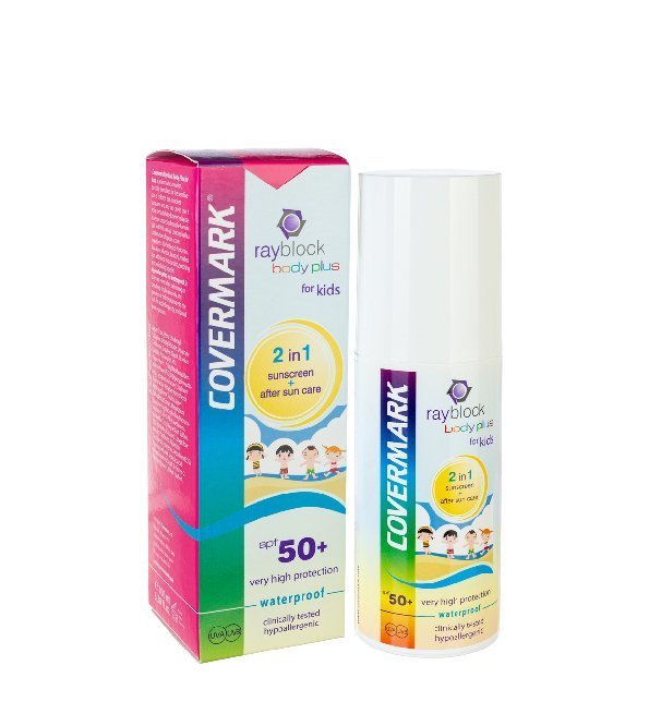 COVERMARK-KIDS-1.jpg Covermark rayblock Body plus for kids spf50+ 100ml – Image 1