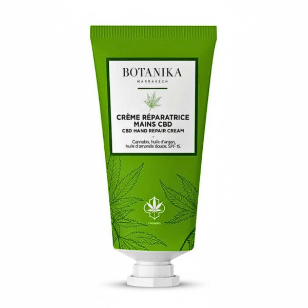 Cannaflex CBD Creme Reparatrice Mains Spf 15 30ml