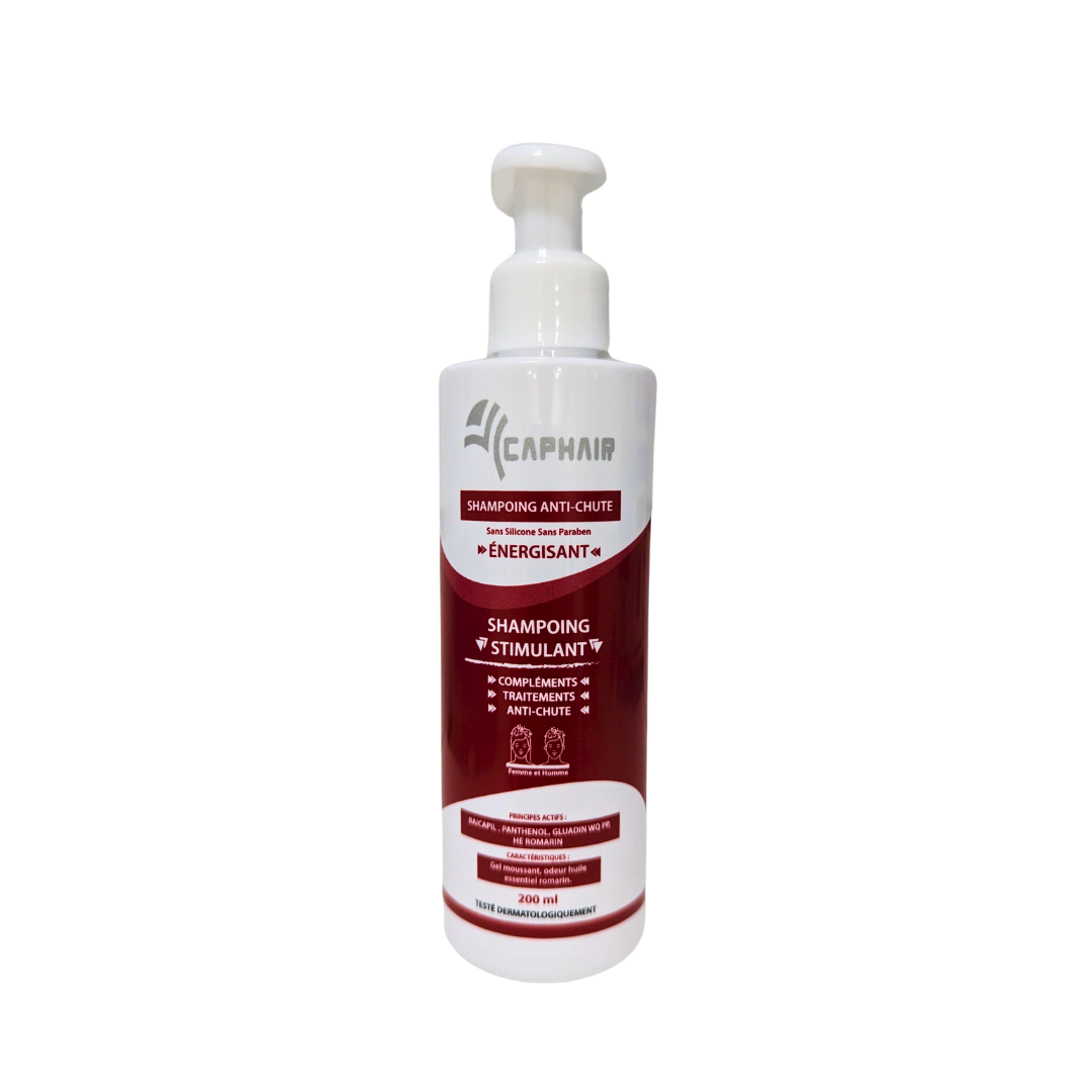 Caphair-shamp-anti-chte-200ml-1.png Caphair Shampoing Energisant Anti-chte 200ml – Image 1