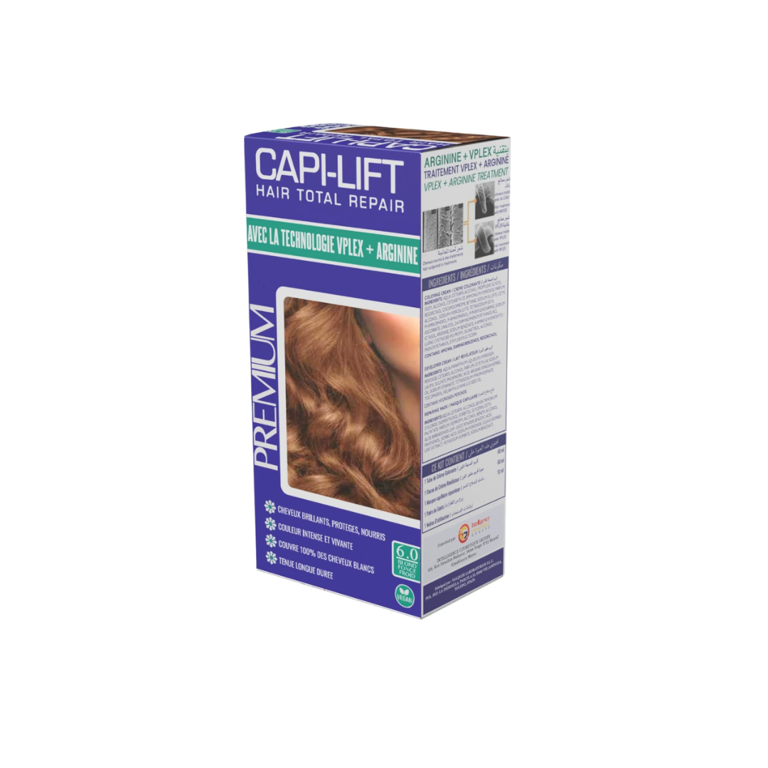 Capi-Lift-N°6-Hair-Total-Repair-Coloration.png CapiLift Coloration Cheveux N°6 Blond Foncé – Image 1