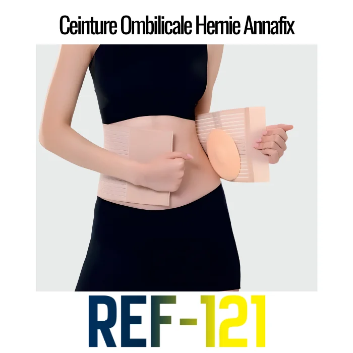 Ceinture-Ombilicale-Hernie-Annafiх-121.webp ANNAFIX Ceinture Ombilicale Hernie Taille 1 S-M REF-121 – Image 1