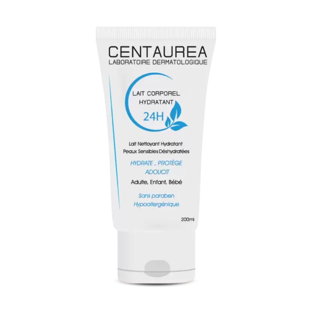 Centaurea-lait-corporel-hydratant-24H-200ml.jpg Centaurea Lait Corporel Hydratant 24H 200ml – Image 1