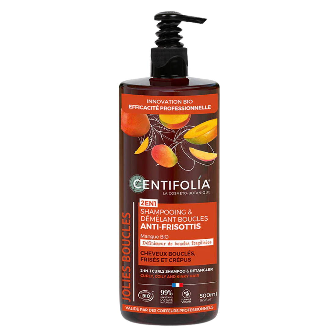 Centifolia-Shampoing-demelant-Boucles-anti-frisottis-500ml.png Centifolia Shampoing & démêlant Boucles anti-frisottis 500ml – Image 1